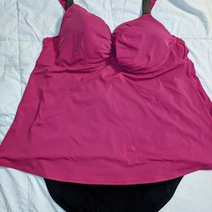 Lane Bryant Tankini Swim Suit